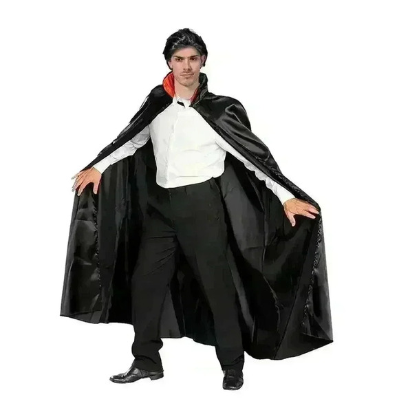 Vampire Adult Cape Halloween Costume, One Size - Picture 1 of 4